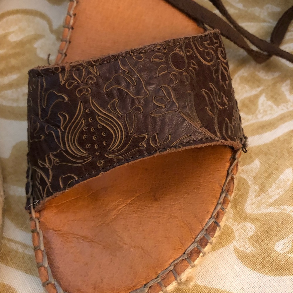 Eric Michael Ankle Strap Espadrilles - image 3